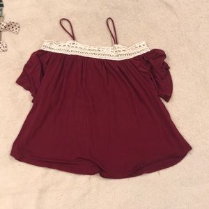 Off the shoulder top